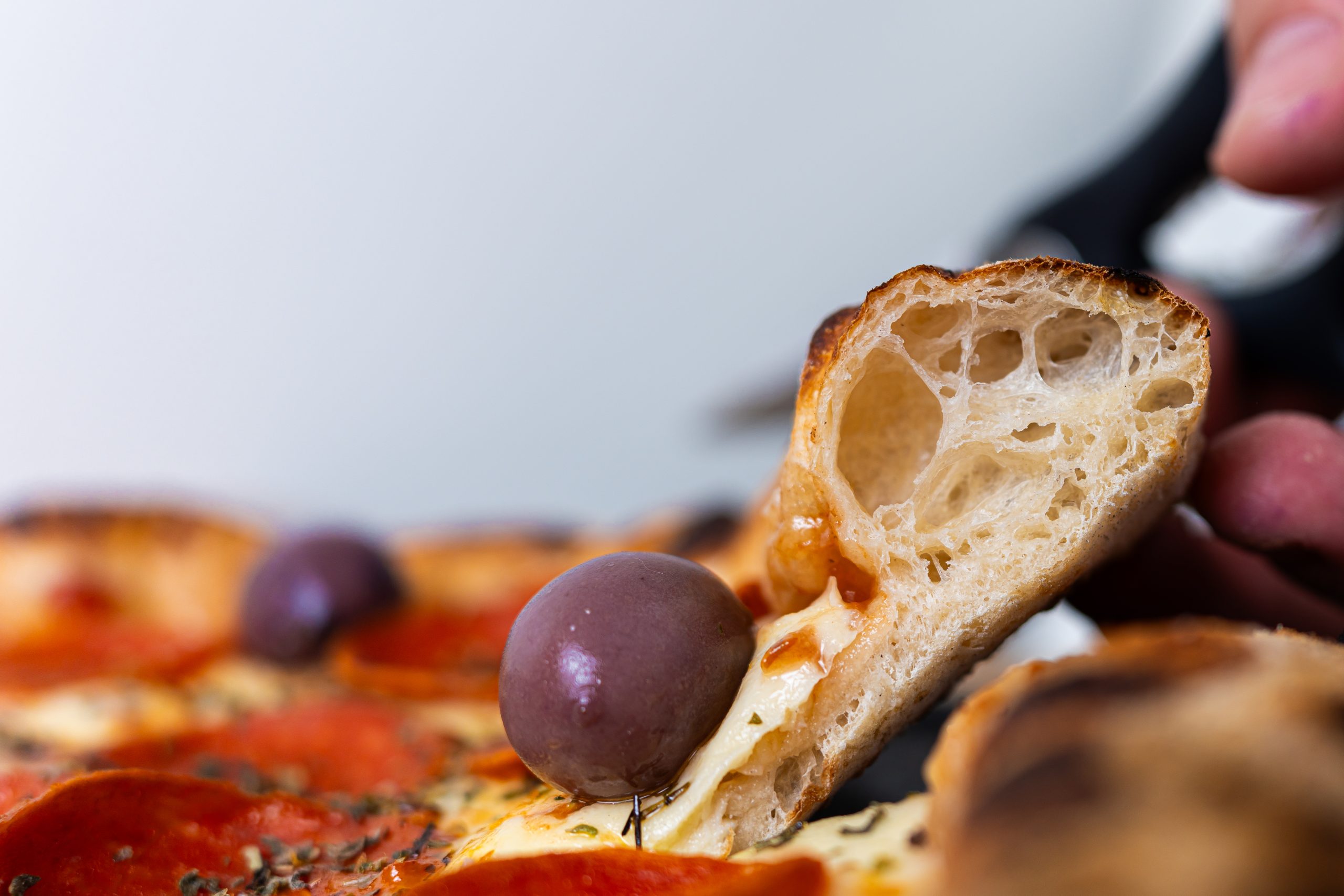 Pizza de Longa Fermentação