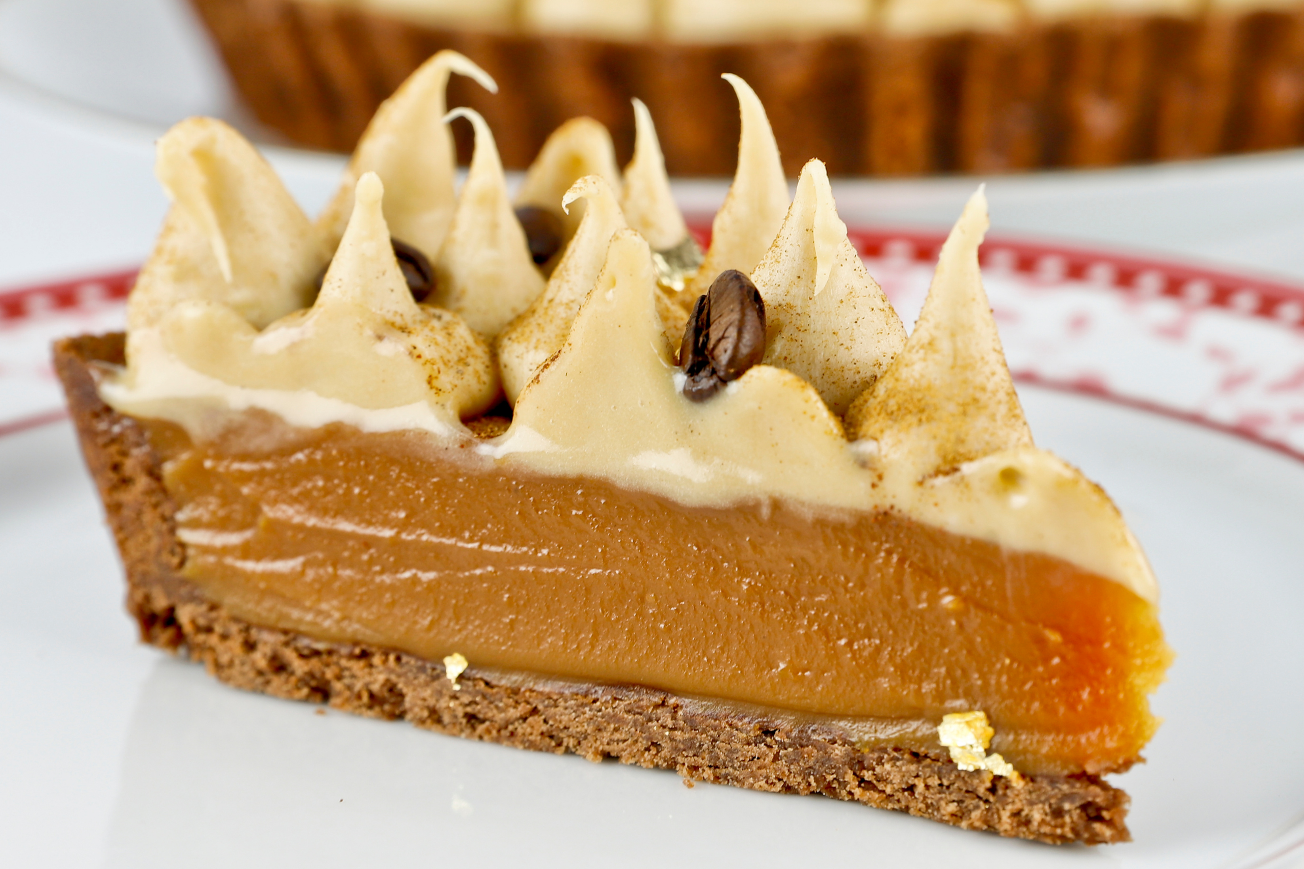 Torta de Café e Caramelo Salgado